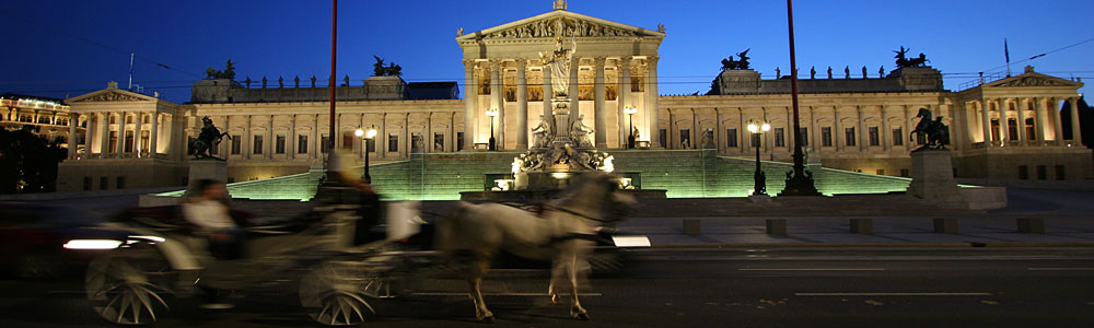 parlament mit kutsche